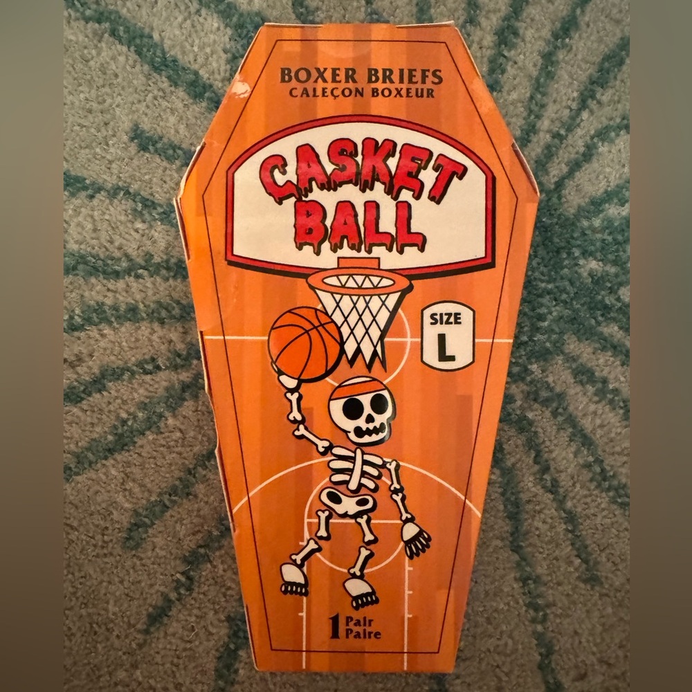 Main and Local Casket Ball Boxer Briefs Size Large